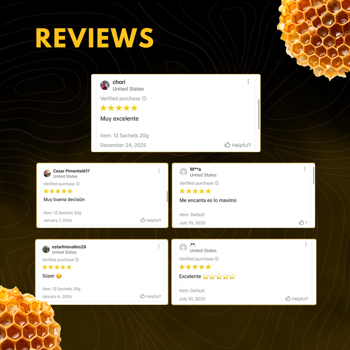 Suplemento de Bienestar Botánico Honey Nature