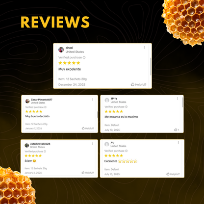 Suplemento de Bienestar Botánico Honey Nature
