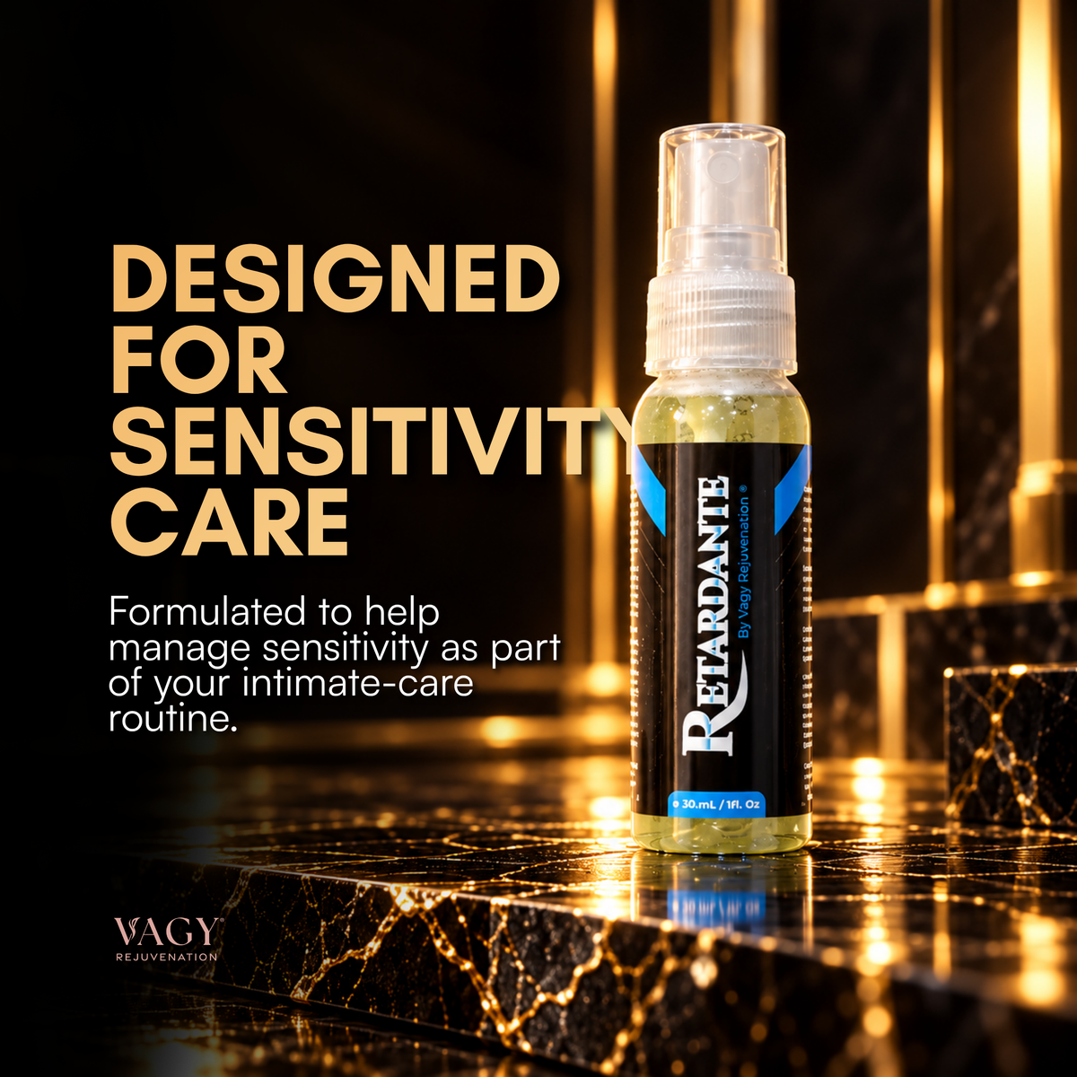 Delay Spray – Sensitivity & Control