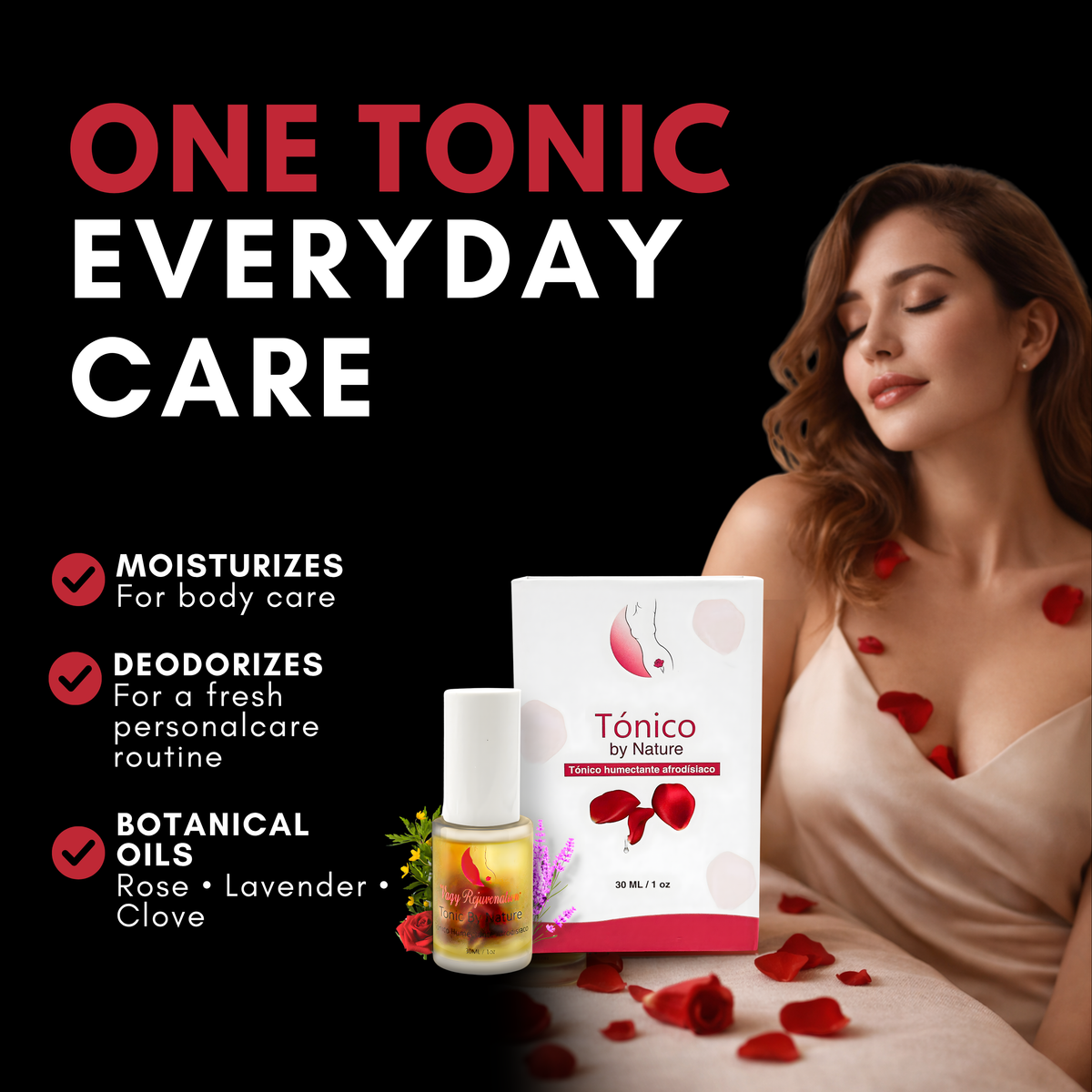 Tónico Desodorante e Hidratante de Bienestar Botánico (Tonic by Nature)