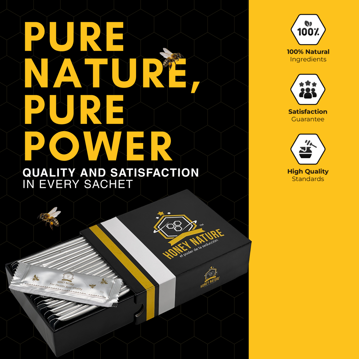Suplemento de Bienestar Botánico Honey Nature
