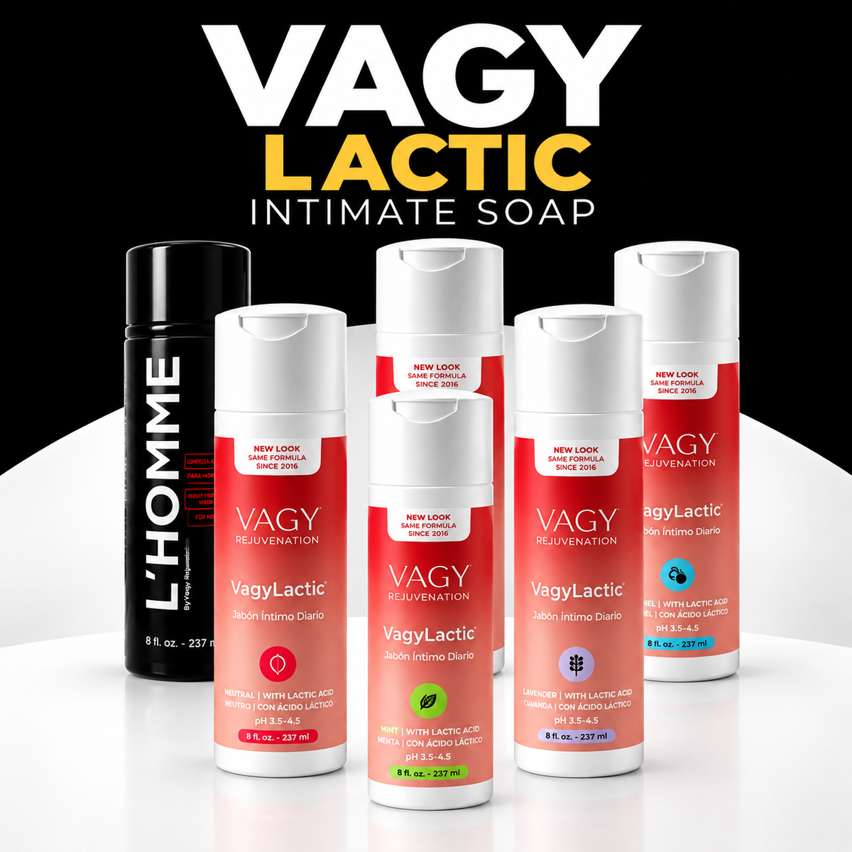 Vagy Lactic - Gel de higiene íntima de uso diario
